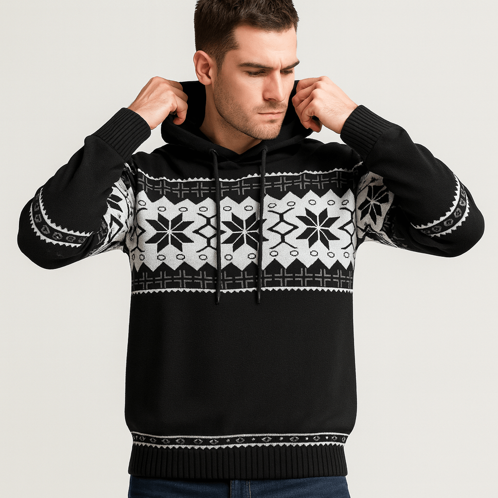 From Toscana | Soft breathable hooded sweater