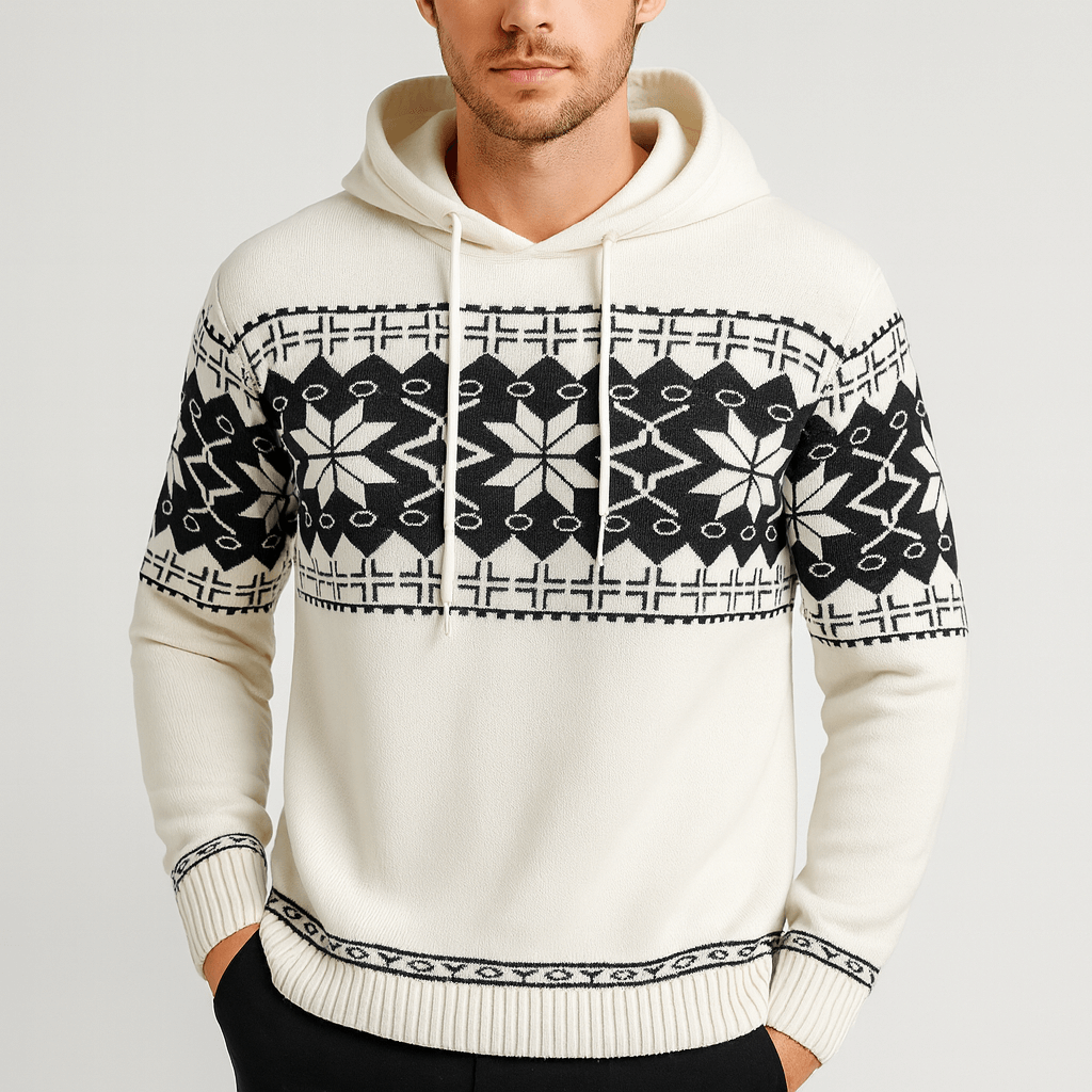 From Toscana | Soft breathable hooded sweater